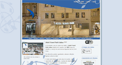 Desktop Screenshot of hoteltravelpark.com