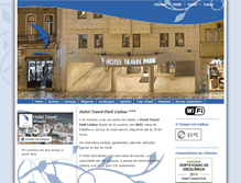 Tablet Screenshot of hoteltravelpark.com